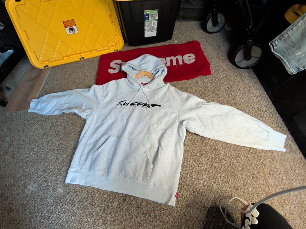 Supreme Futura Hooded Sweatshirt SS24 Ash Grey
